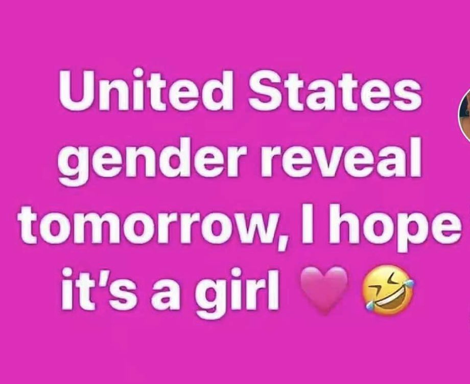 JayeJaybird54's tweet image. 💕💗💖💞💓 It’s going to be a girl, y’all. I just know it!