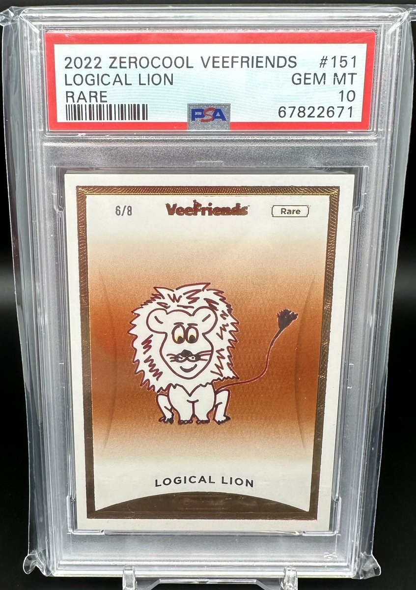 CashmereCards's tweet image. #CardOfTheDay #LogicalLion