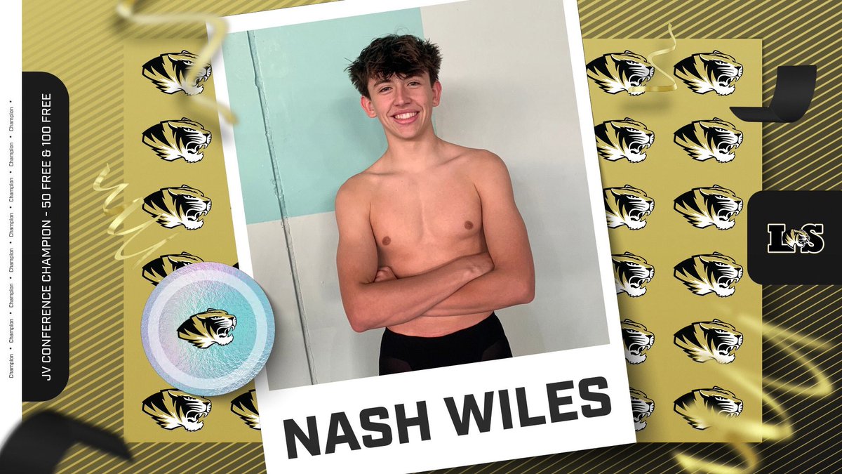 Nash Wiles 
JV Conference Champion - 50 Free &amp; 100 Free