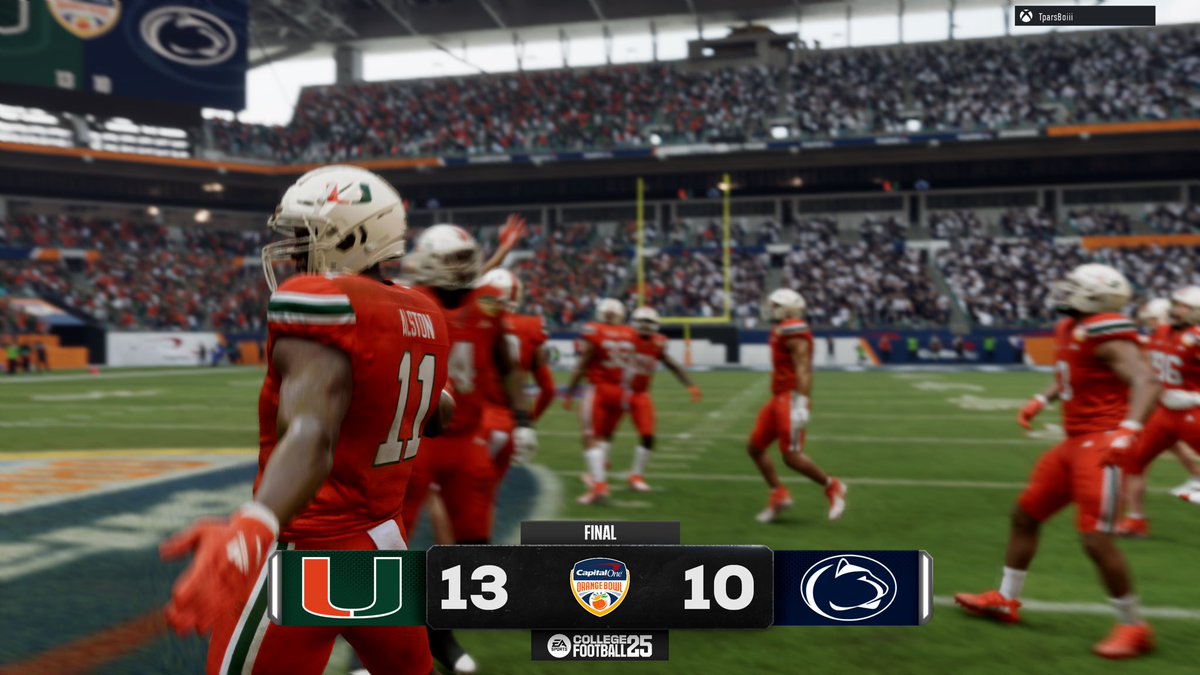 cfb_dynasty's tweet photo. The 2024 College Football final 4 Results! 

USC vs Miami for the National Championship! https://t.co/uhFroUtMN4