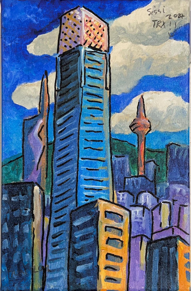 CscecM's tweet image. Tiny hands, big imagination! 🎨✨ This edition of our employee photography, calligraphy, and painting #exhibition brings everyone into a world of childlike wonder. Let’s enjoy the children&apos;s art pieces Mr. Cat and The Exchange 106, created by Sissi. #CSCECMalaysia #CSCECactivity