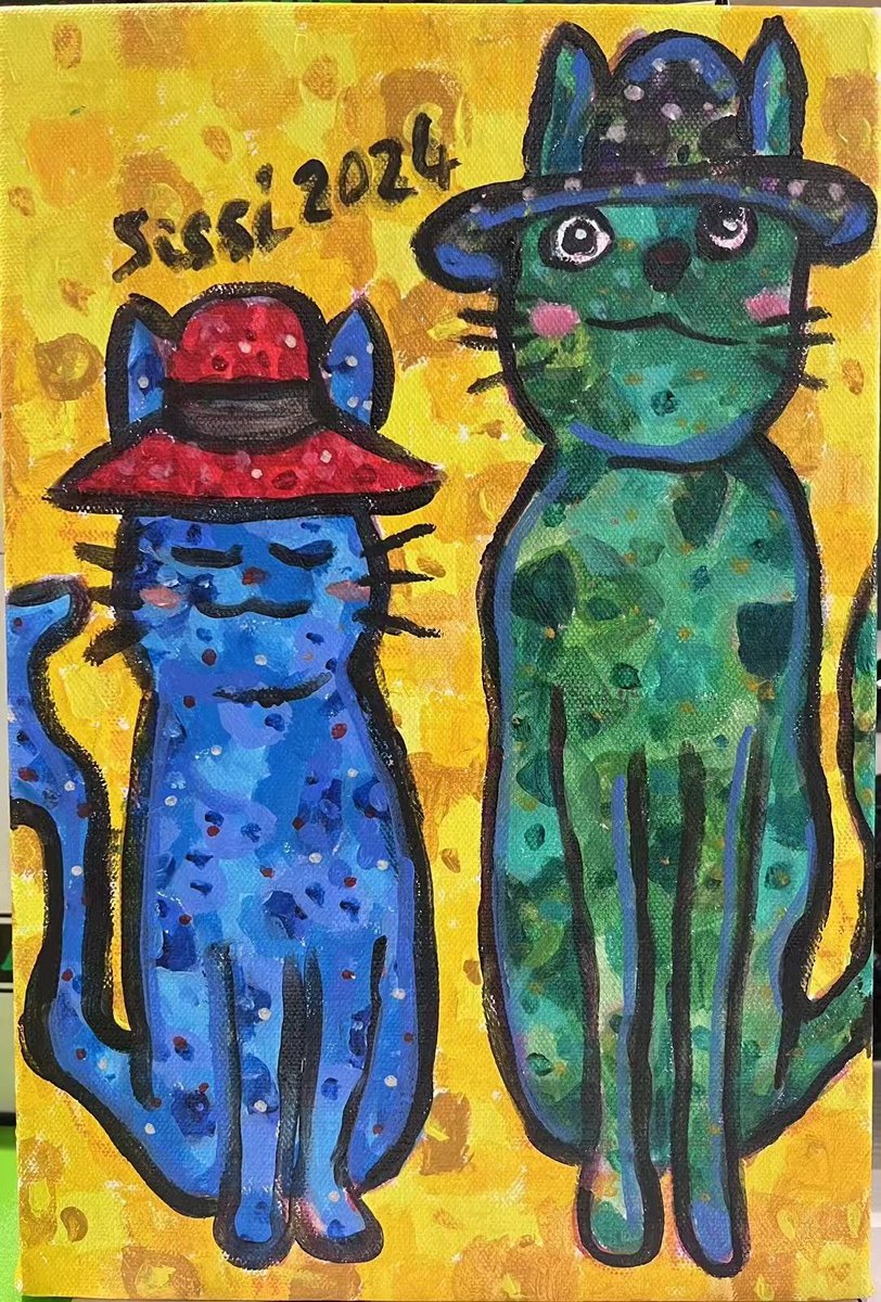 CscecM's tweet image. Tiny hands, big imagination! 🎨✨ This edition of our employee photography, calligraphy, and painting #exhibition brings everyone into a world of childlike wonder. Let’s enjoy the children&apos;s art pieces Mr. Cat and The Exchange 106, created by Sissi. #CSCECMalaysia #CSCECactivity