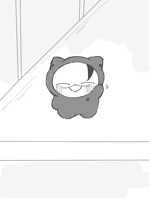 凄くいい笑顔で送り出してくれるけど
連休明けて飼い主の監視が終わってこれからおやつ食べ放題と思ってるちみ夏。 