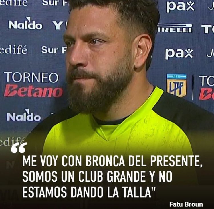 LewistaCentral's tweet photo. Fatu da la cara, y no es el responsable. Te banco capitán. https://t.co/MF3gE4MvvC