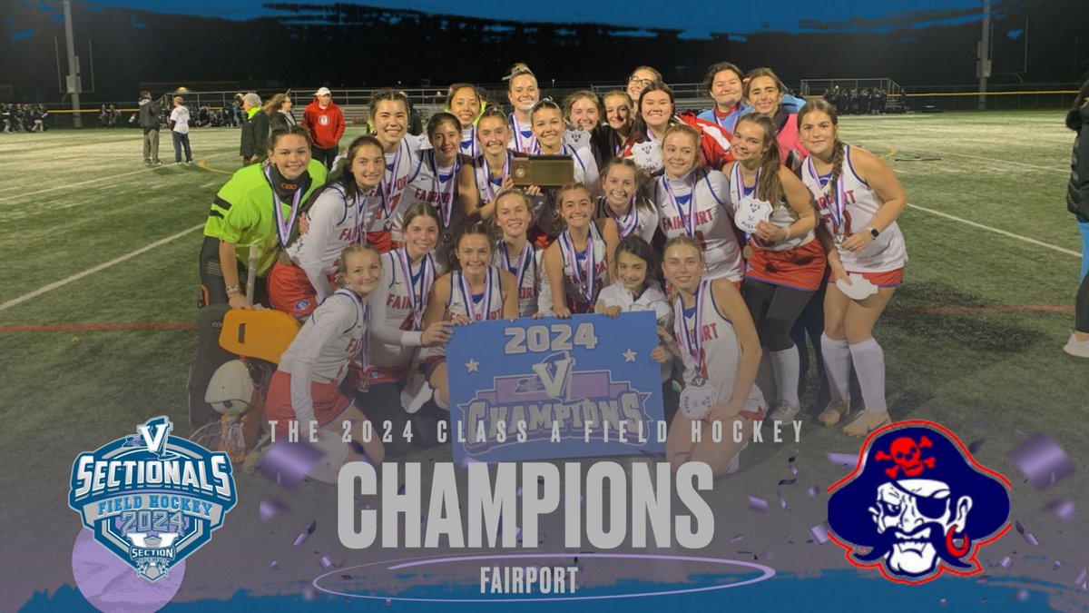 Congratulations to the Section V Field Hockey 2024 Class A Champions Fairport Central School District <a href="/FCSDtweets/">Fairport Central School District</a>