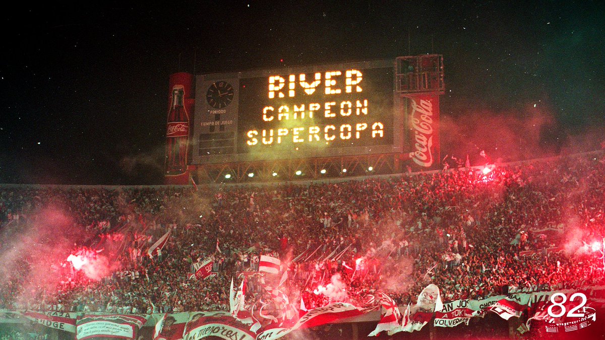 tomasblase's tweet photo. ¿Cuando fue la primera vez que vieron a River campeón? https://t.co/kAkew5MfvF