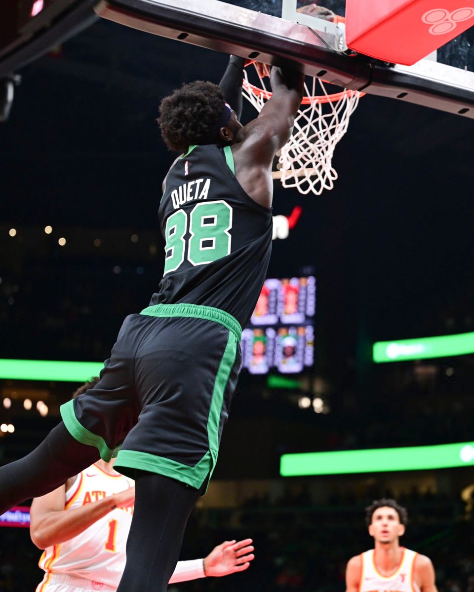 Neemias Queta apontou 10 pontos e 7 ressaltos em 23 minutos no seu primeiro jogo a titular 👏