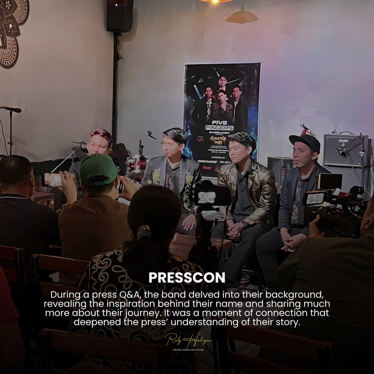 In case you missed it, last October 28 was the thrilling launch of our homegrown alternative pop-rock band Five Fingers' who debuted their single 'Lakas Mo' at The Karma Lounge! We hope you enjoyed as much as we enjoyed in welcoming them to you. 

#DNAMusic #FiveFingers  #Band