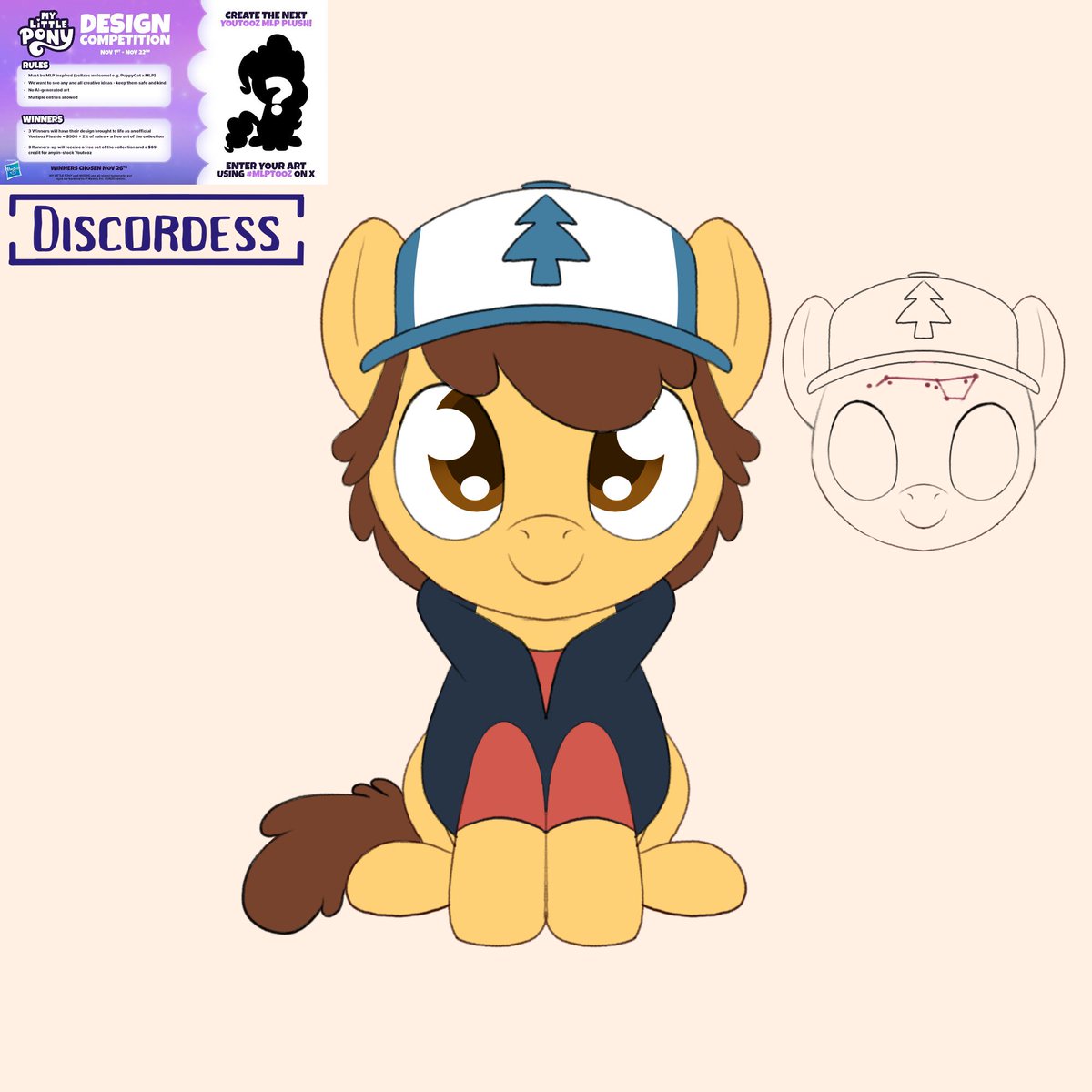 discordess's tweet photo. @youtooz #GravityFalls x #MyLittlePony !

Starting my first entry of #mlptooz with Dipper and Mabel :3 https://t.co/McXisR6NX2
