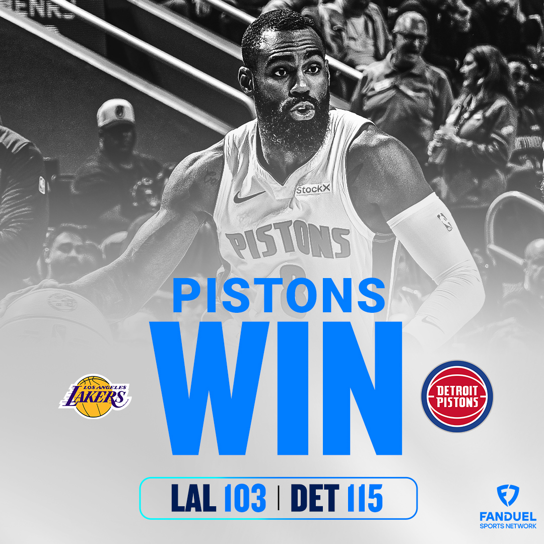 Defeated the Lake Show ✅

#DetroitBasketball