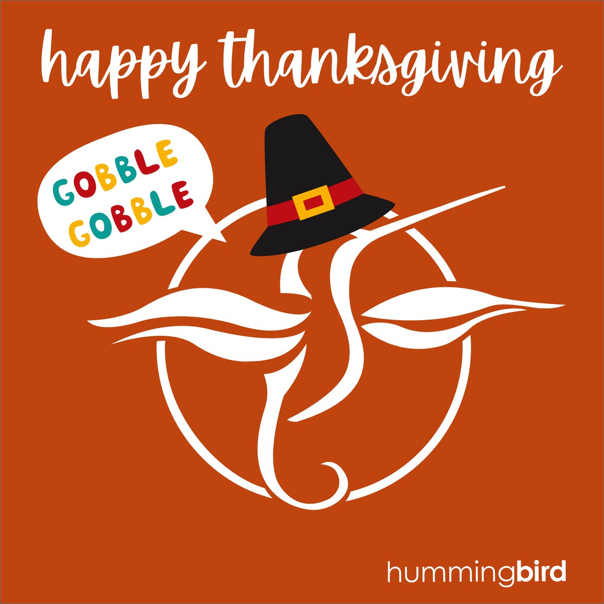 Wishing you a joyful and restful holiday filled with gratitude and connection. 🧡

Happy Thanksgiving from the Hummingbird Creative Group team!
#HummingbirdCreativeGroup #whereideastakeflight #Thanksgiving