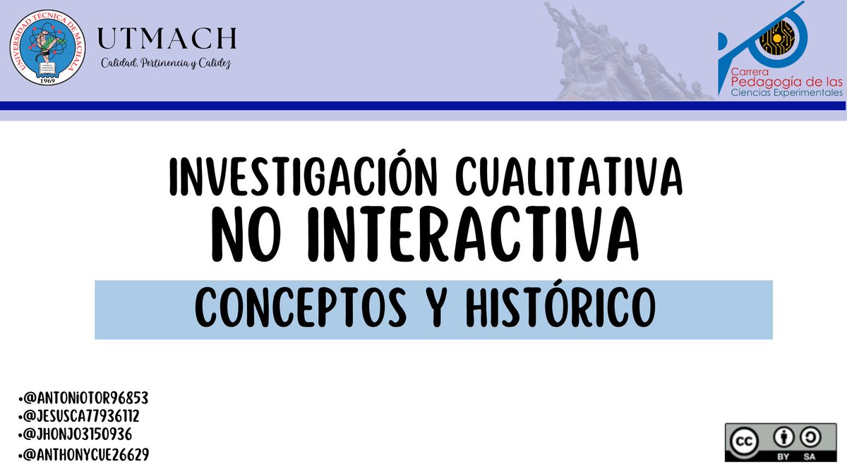 AntonioTor96853's tweet photo. #PedagogiadelasCienciasExperimentales #Investigación #Investigador #Procesos #Cualidades #Importancia #educacion
@jorgearmi20
@experimenutmach https://t.co/zFu7ZnH2UX