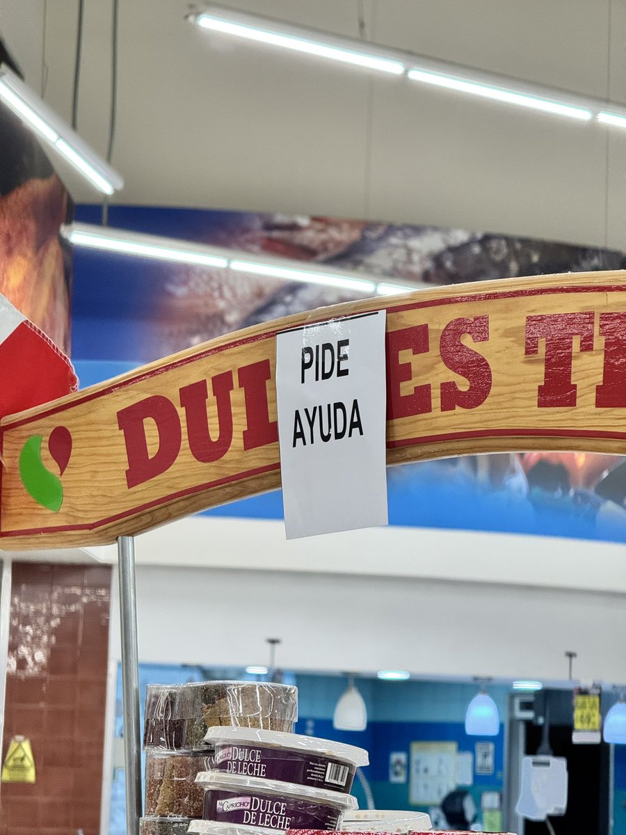 “Iré al súper a distraerme” 
El súper: