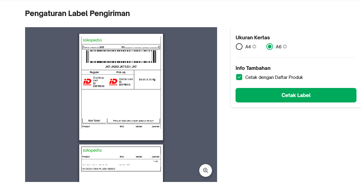 Ketika Tim Programmer <a href="/TokopediaCare/">TokopediaCare</a> tidak berhasil menyelesaikan masalah Resi 2 lembar untuk 1 Item dalam 1 pesanan. Penjual di suruh menerima saja , ahli2 mencari solusi. Malah mengibarkan bendera putih. Hmm kira2 programmer tokopedia Lulusan dari mana yah