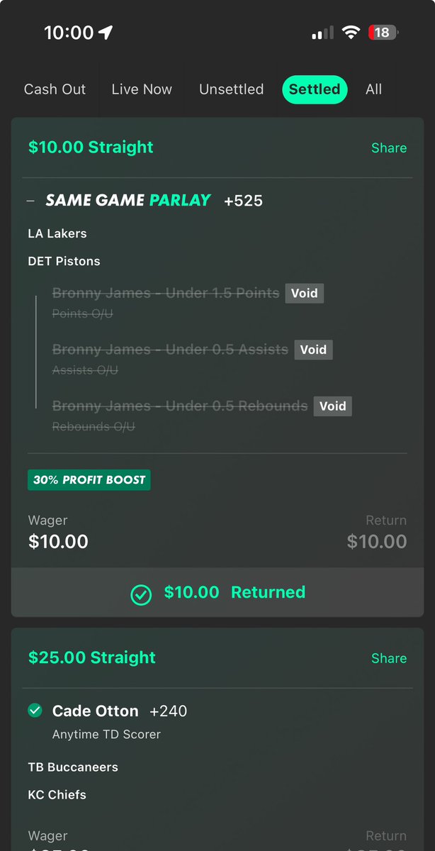 RealCheddaBob's tweet photo. @bet365_us Unless you decide to void the bet because like you did with a parlay  I had https://t.co/dIAS9A9AkY