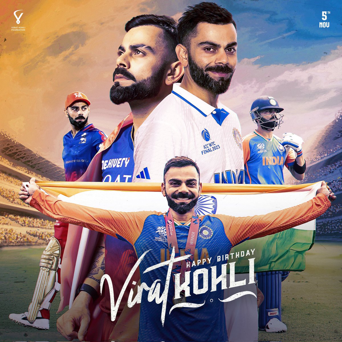 GURU200416's tweet photo. Happy Birthday King 👑❤️ 
#HappyBirthdayViratKohli
#HappyBirthdayKingKohli https://t.co/5cm5YOua3a