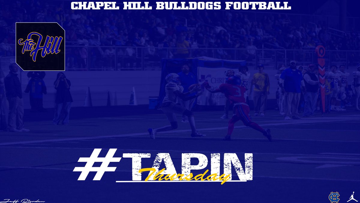 ChapelHillFB's tweet photo. #TapInThursday. Tap in & sharpen up. #WeGotDogs #ChapelHillVsByeWeek #Be2egend4ry https://t.co/fM01s2JIJW