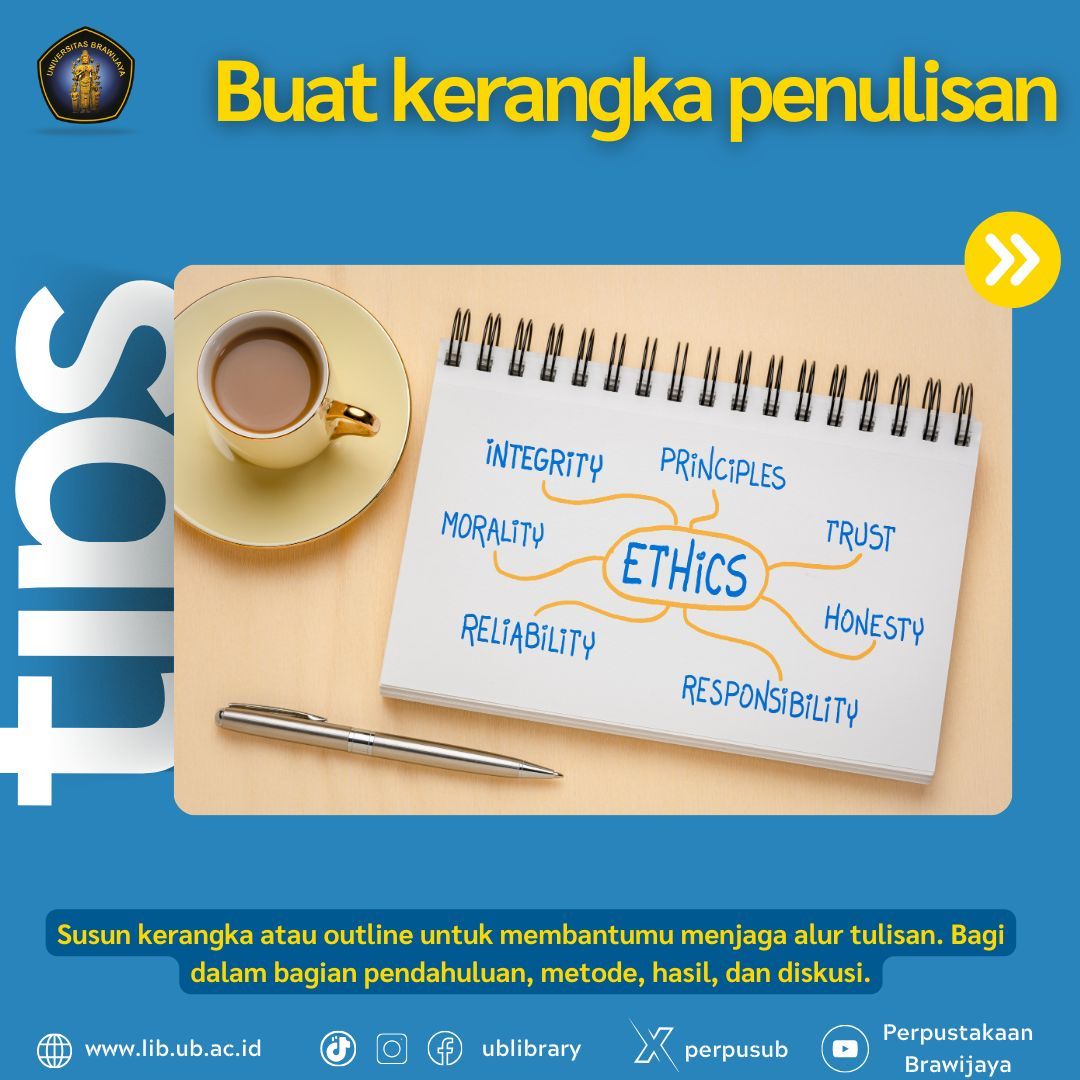 perpusub's tweet photo. Menulis karya ilmiah memang bisa menjadi tantangan tersendiri, terutama bagi mereka yang baru pertama kali melakukannya. Ada beberapa saran berharga yang dapat membantu Sobat Pustaka menyelesaikan karya ilmiah dengan baik dan berkualitas tinggi. Yuk, simak tipsnya! https://t.co/UZHkmNBbTX