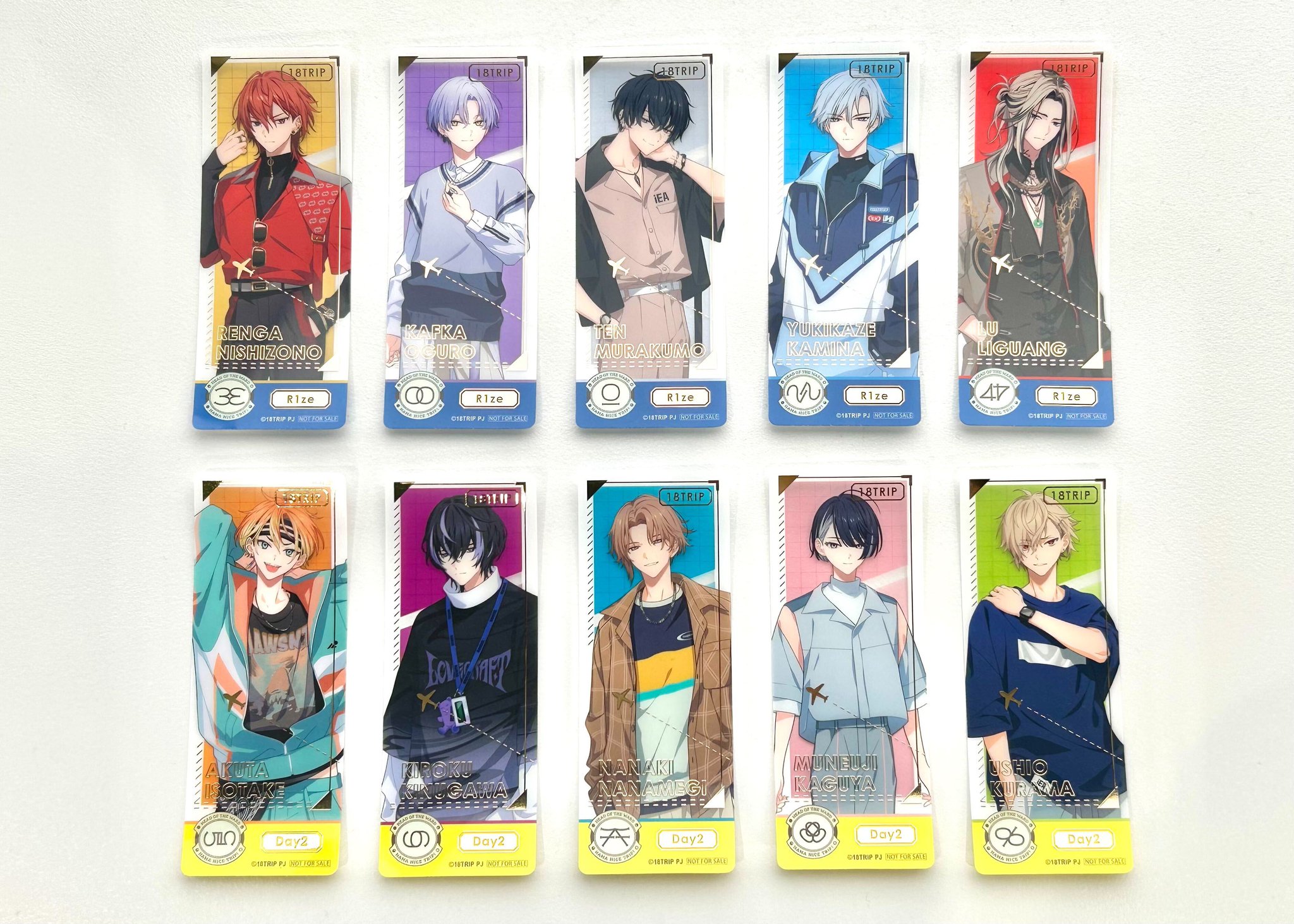 18TRIP カード付きラゲッジタグVol.2 ～GiGO限定～ | オンライン