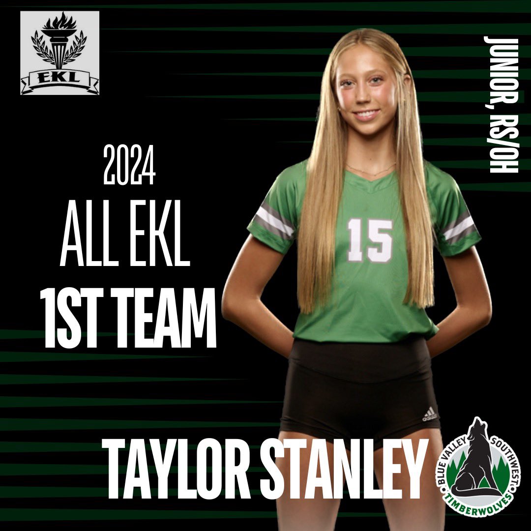 bvsw_volleyball's tweet photo. Congratulations to each of our athletes who received EKL honors! 

Kaylee Tingey - ALL EKL 1st TEAM
Taylor Stanley - ALL EKL 1st TEAM
Hailie Vaughn - ALL EKL 1st TEAM https://t.co/xfzh7BWnaL
