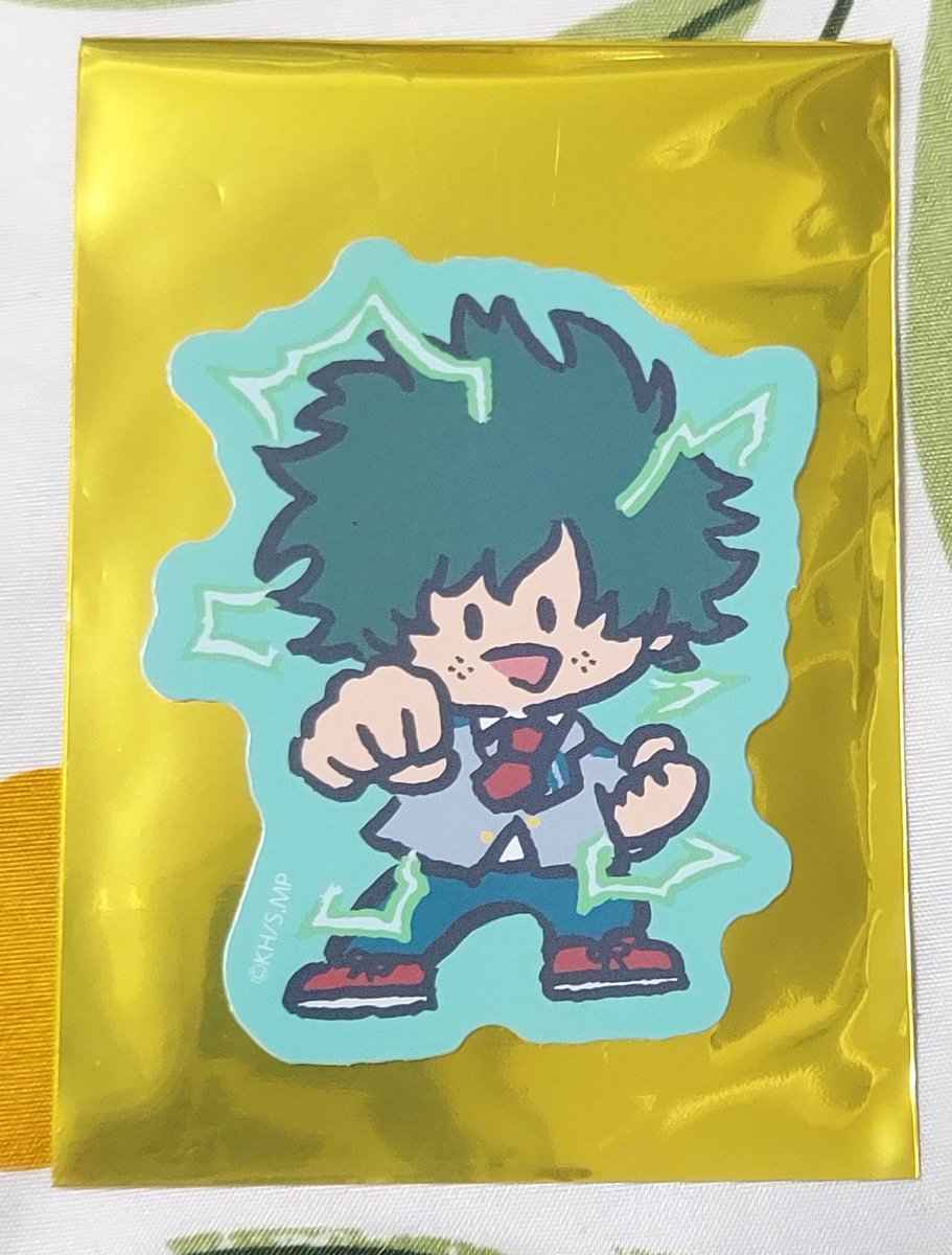 Reibucchi32_'s tweet photo. 【交換】僕のヒーローアカデミア ヒロアカ
オープンスクール
ステッカー(ミニキャラ)

<提供>緑谷出久
<希望>爆豪勝己or轟焦凍

 #黎の取引 https://t.co/qgklziWQFd
