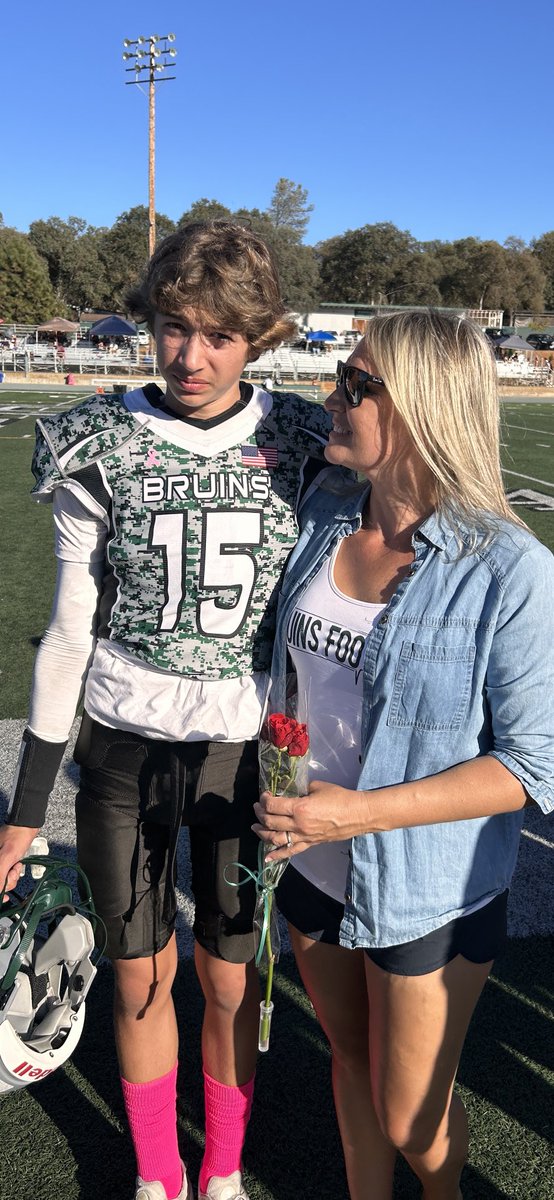 KomulainenEric's tweet photo. Conference Champs! Great job Wyatt! Next year you’re playing High School Football?! https://t.co/ZDge7MAQP4