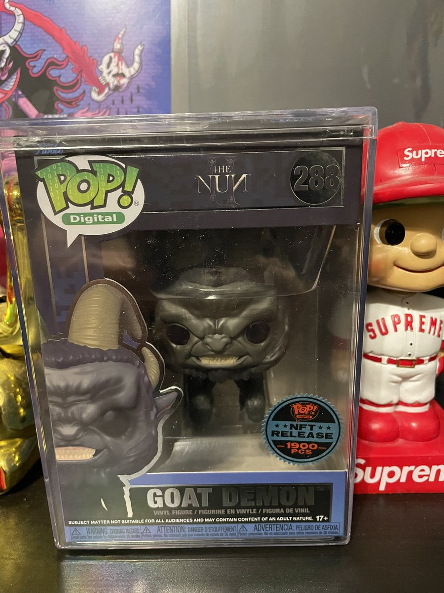 SATANICfingaz's tweet photo. 🚨 funko for sale 🚨 goat demon $50 plus shipping #thenun #horror #funko #funkopop #nft #redeemable repost are appreciated https://t.co/ZUMMhlcffH