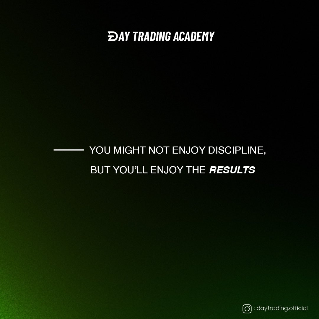 DTAOFFICIAL_'s tweet photo. It’s always you vs. you in trading.

The mission isn’t to make a million in a day, the mission is to build consistency that will lead to a million-dollar profit.

Stay realistic and consistent, and keep putting in the hard work.

#DayTradingAcademy #forexeducation #forexlife https://t.co/7XFyX6kJZ5