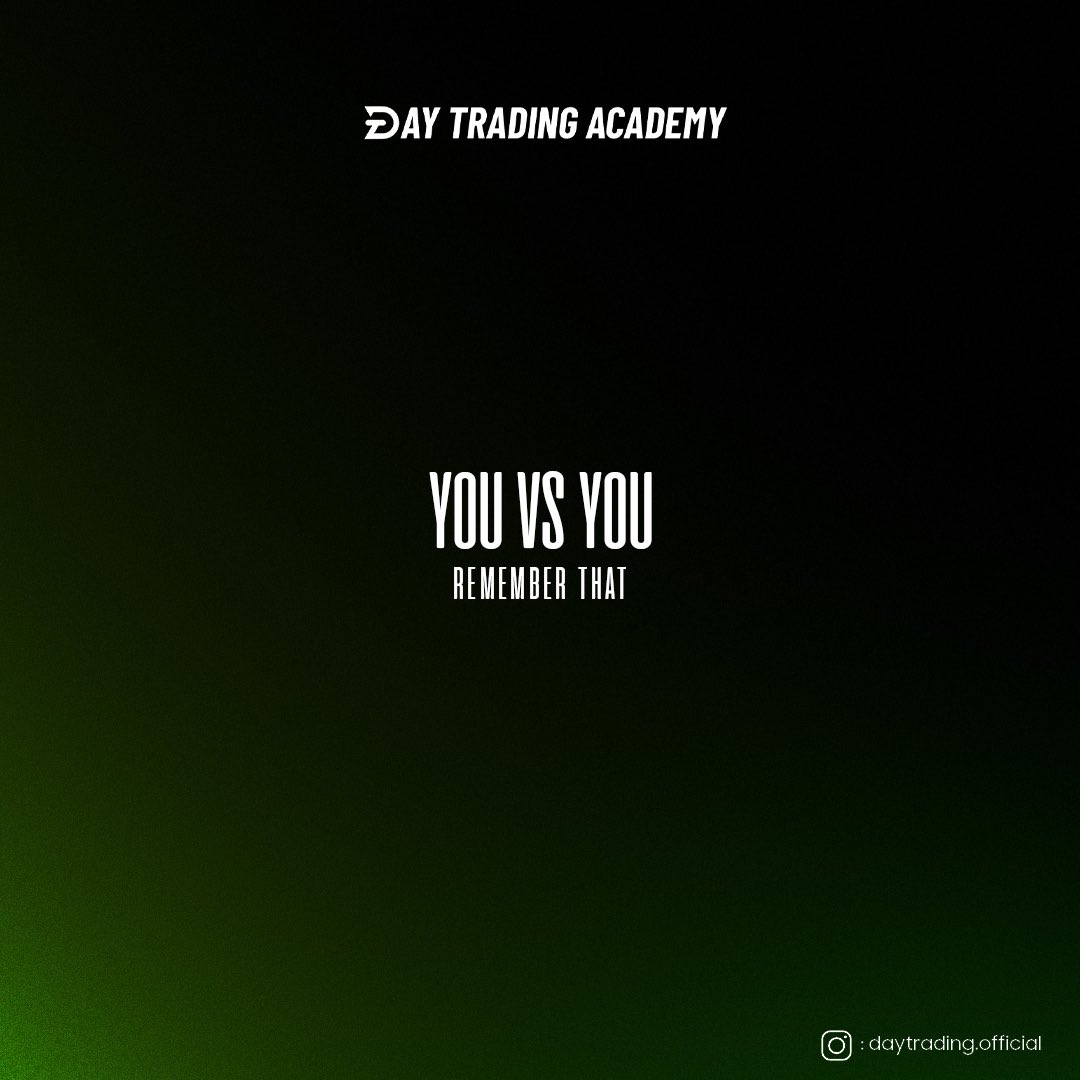 DTAOFFICIAL_'s tweet photo. It’s always you vs. you in trading.

The mission isn’t to make a million in a day, the mission is to build consistency that will lead to a million-dollar profit.

Stay realistic and consistent, and keep putting in the hard work.

#DayTradingAcademy #forexeducation #forexlife https://t.co/7XFyX6kJZ5