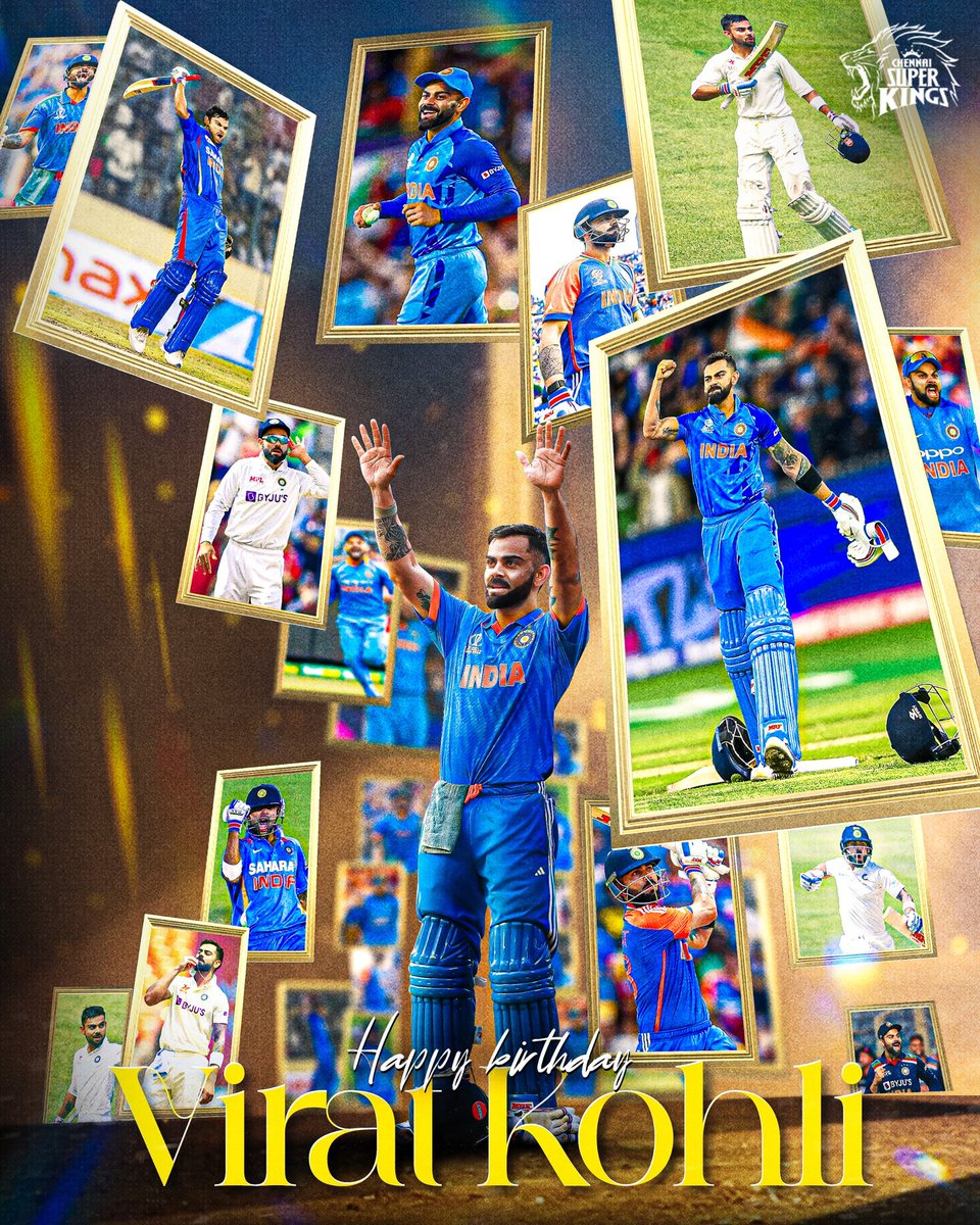 AbThuvi's tweet photo. @ChennaiIPL @imVkohli 😘Happy🥳Birthday 👑 king❤️🫡😇
#HappyBirthdayViratKohli 
#KingKohli 
#King 
#RCB 
#ViratKohli𓃵 https://t.co/fv6duOrQ9c