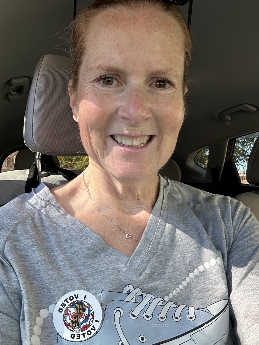 lauriebaseball's tweet image. Voted early and I #understandtheassignment