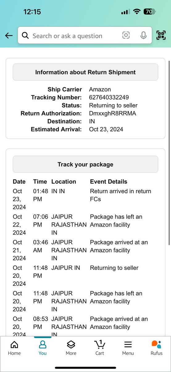 aditya_shrinath's tweet photo. @AmazonHelp i just called ur team they asked they are not able to help me  this is very bad for me i am student from where i will bring this money u guys did fraud with me don’t worry we will see u in court because iam right and they will give me justice https://t.co/tLCzPqo9PD