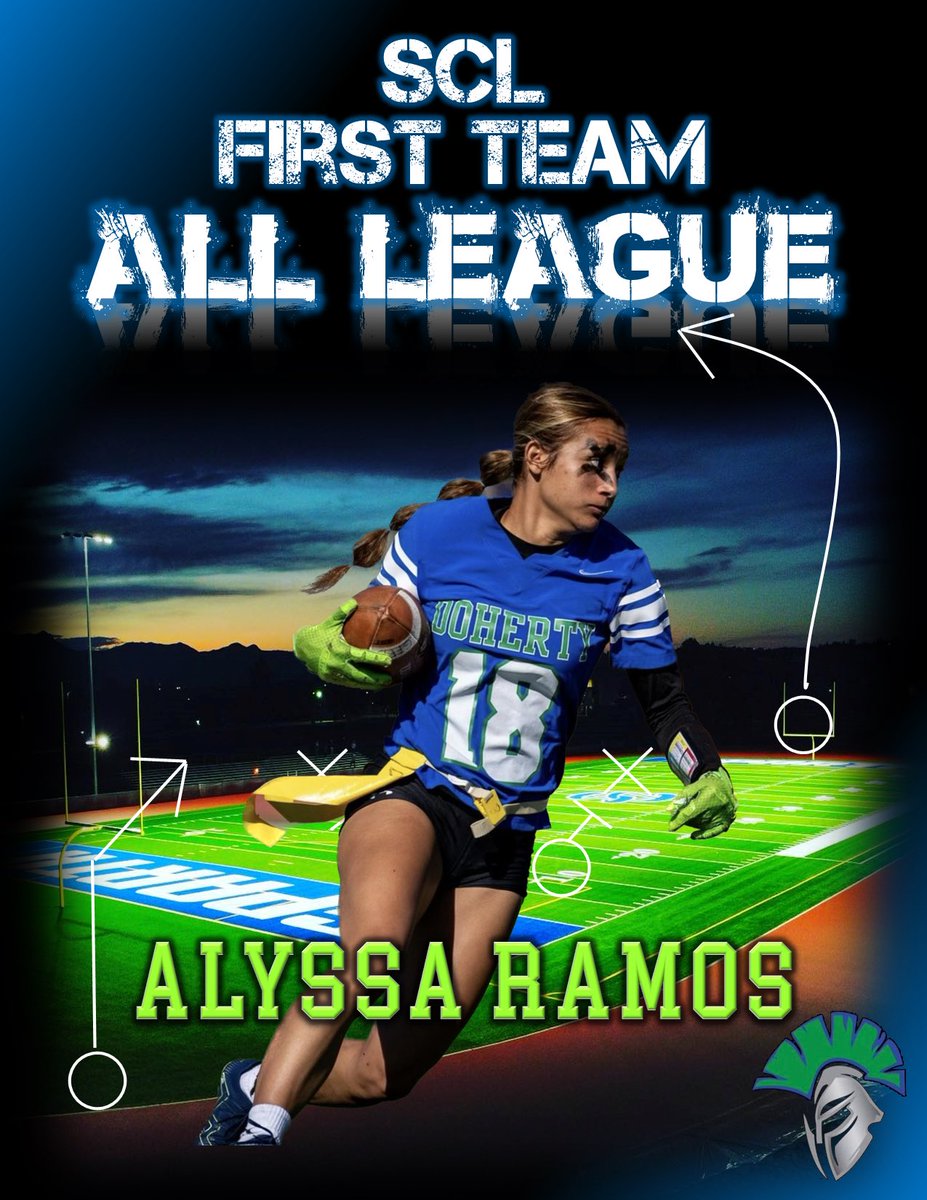 Alyssa_Ramos24's tweet image. Excited to have received SCL 1st Team All-League for flag football!! @DHSAthletic #doherty #girlsflagfootball