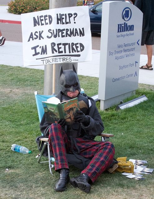 Batman when it’s not his name in the title