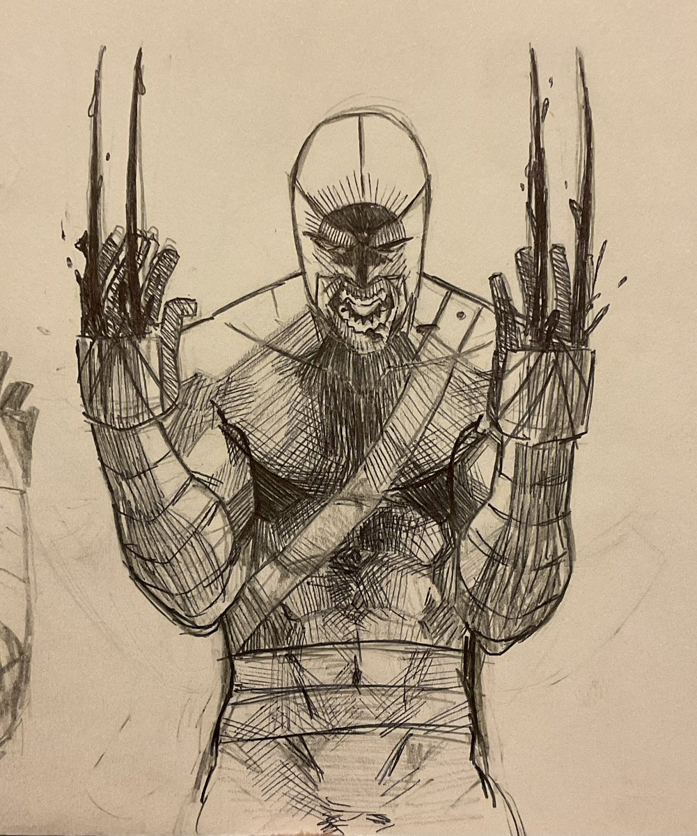 razorvampireart's tweet photo. #xmen #wolverine #darkwolverine
After my studies I did my own doodle for fun https://t.co/0RMetQ26BK