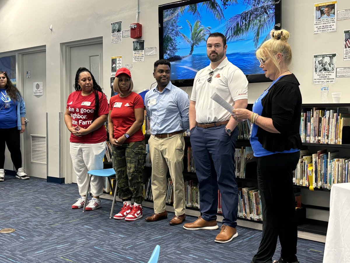 Congratulations @CrossCreekSchool on the grand opening of your new Zen room! It’s was a pleasure being part of the momentous occasion! <a href="/BCPSNorthRegion/">BCPS North Region</a> <a href="/DrFlem71/">Dr. Jermaine Fleming</a>