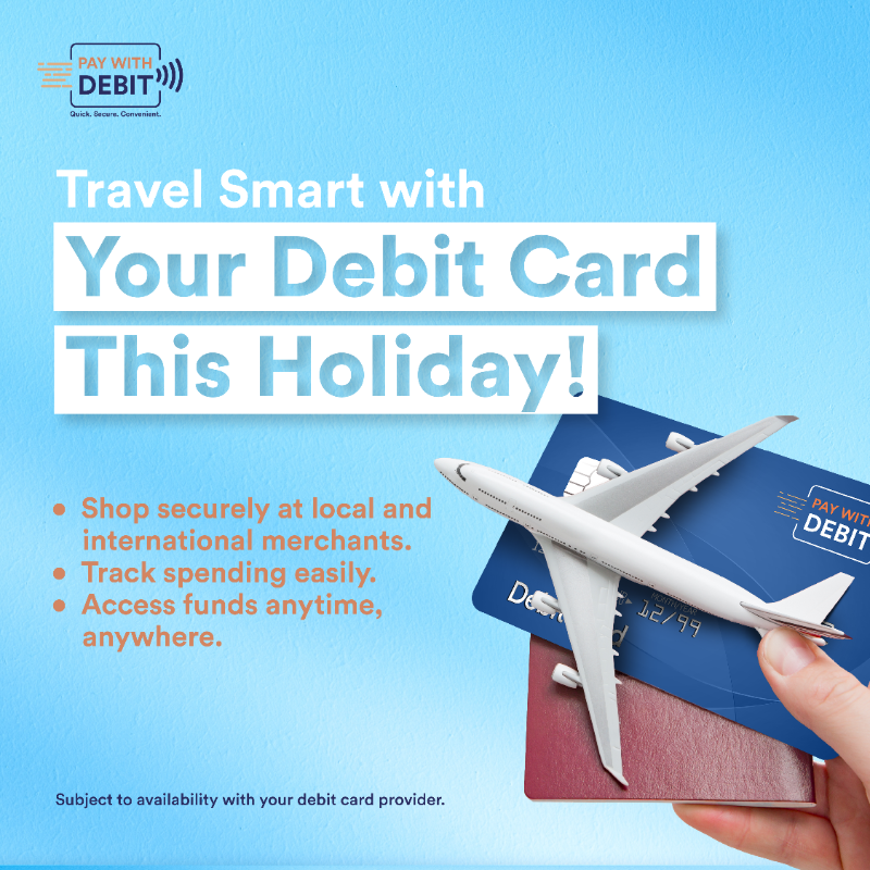 PayWithDebit's tweet photo. Ready for your year-end holiday? ππΌ Whether you're exploring new cities or relaxing on the beach, your debit card can make your travels smooth and stress-free!
#PayWithDebit #TapCheckGo π³ #Travel #Holiday
