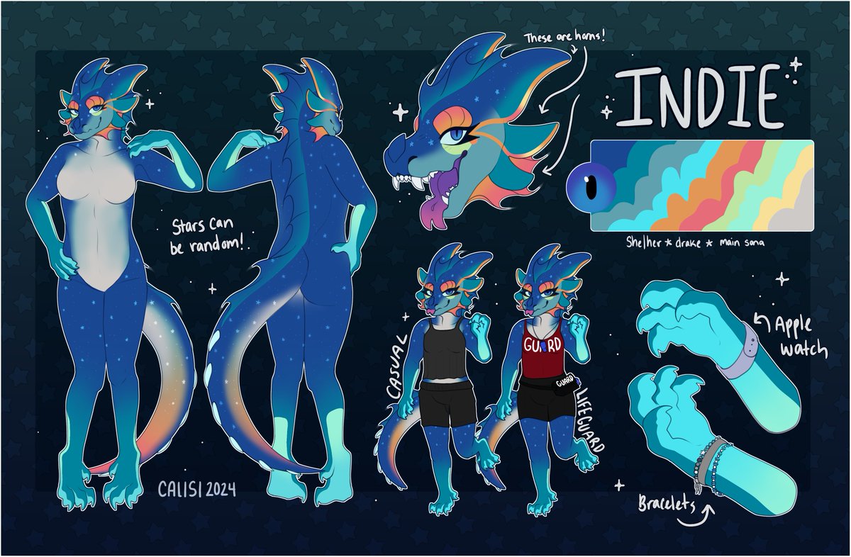 Calisii1's tweet photo. New ref for Indie!
#furryartwork https://t.co/t5KOL00e3o