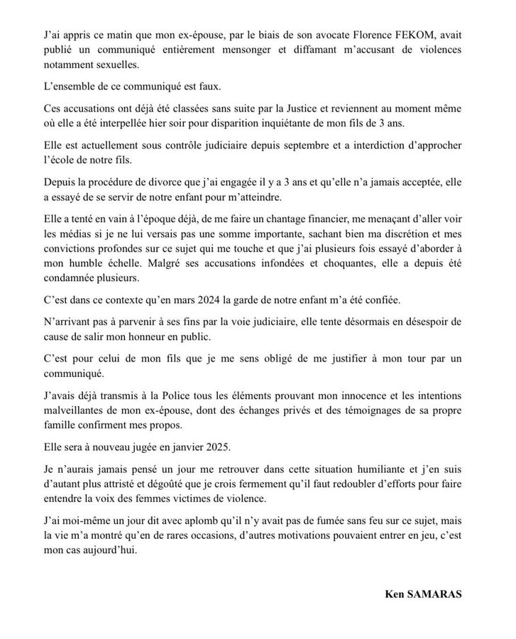 infoexpressfr's tweet photo. 🚨🇫🇷 Le rappeur #Nekfeu s’exprime suite aux accusations par sa femme de l’avoir violée à plusieurs reprises et d’avoir exercé à son encontre des violences physiques, sexuelles et psychologiques pendant plus de 4 ans. #France #Rap #Justice https://t.co/GntS1Ol1OV