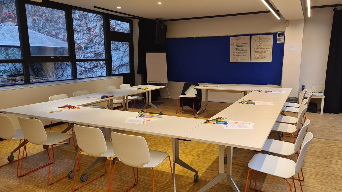 All set for today's Board strategy workshop in Brussels #ToPfacilitation
