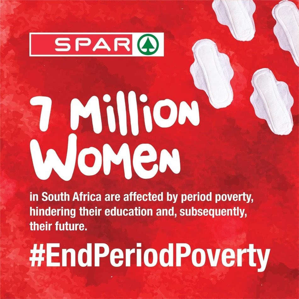 BRANDS: 

SPAR reaffirms commitment to end period poverty 

The Spar Group is stepping forward with a firm commitment to eradicating period poverty by 2030. 

Part of the solution has been manufacturing a range of quality, low-price sanitary products, through their  Spar Petals