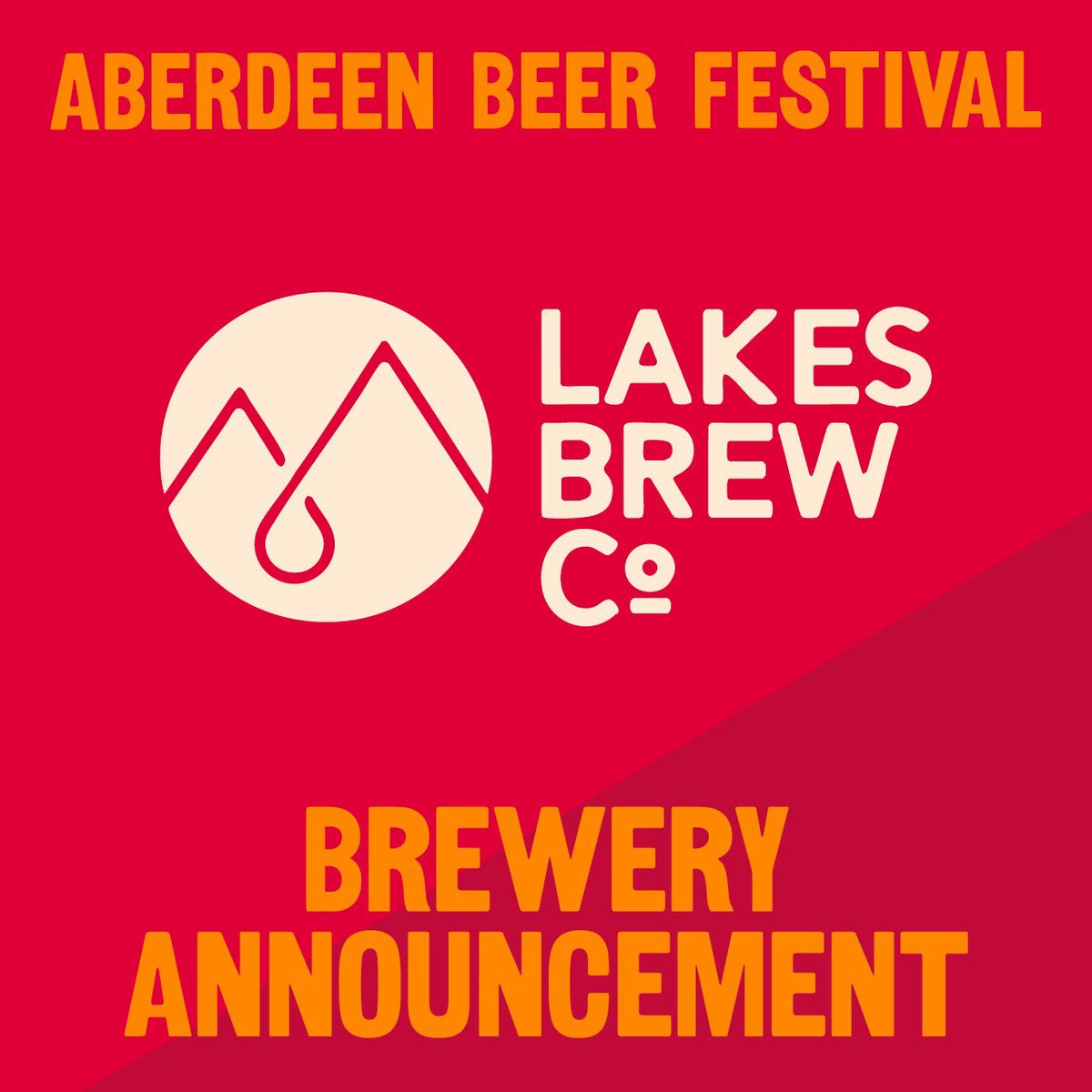 Fierce Beer (@fiercebeer) on Twitter photo Introducing our 6th guest brewery for ABF <a href="/lakesbrewco/">Lakes Brew Co</a> ๐
Early bird tickets can be purchased for the 2 x sessions here (1230-1700 & 1800-2230) - shorturl.at/VaOJq *limited to 750 per session so grab yours now ๐ป
#lakesbrewco #beerfestival #aberdeenbeerfestival Introducing our 6th guest brewery for ABF <a href="/lakesbrewco/">Lakes Brew Co</a> ๐
Early bird tickets can be purchased for the 2 x sessions here (1230-1700 & 1800-2230) - shorturl.at/VaOJq *limited to 750 per session so grab yours now ๐ป
#lakesbrewco #beerfestival #aberdeenbeerfestival