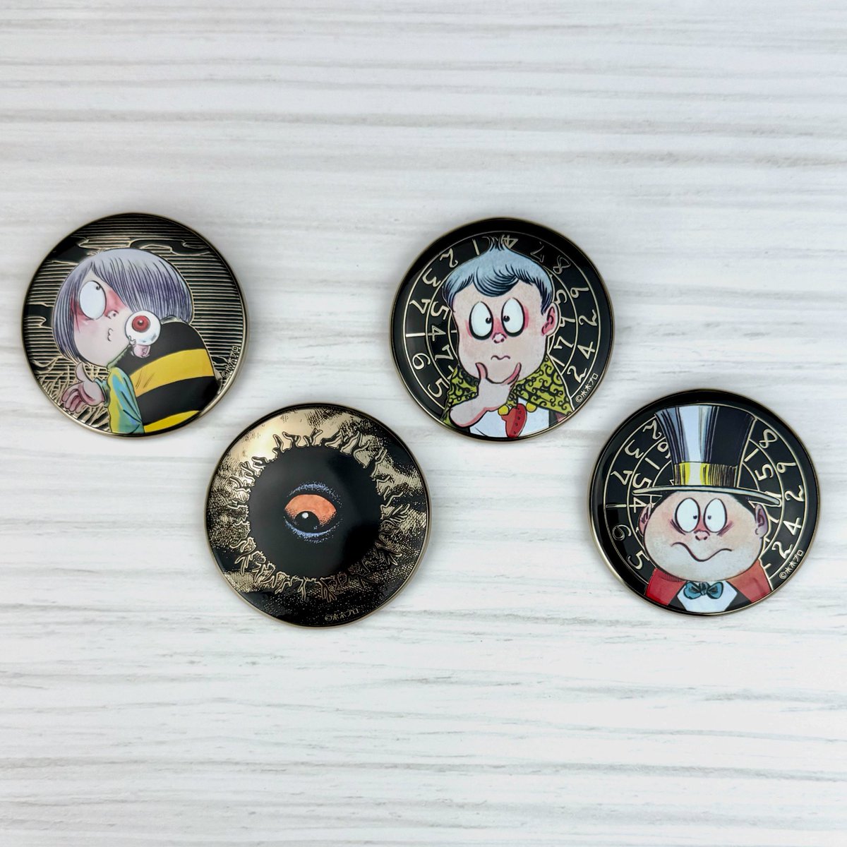 ゲゲゲ忌 鬼太郎商店in調布パルコ 限定商品情報⑤ メタル缶バッジ
