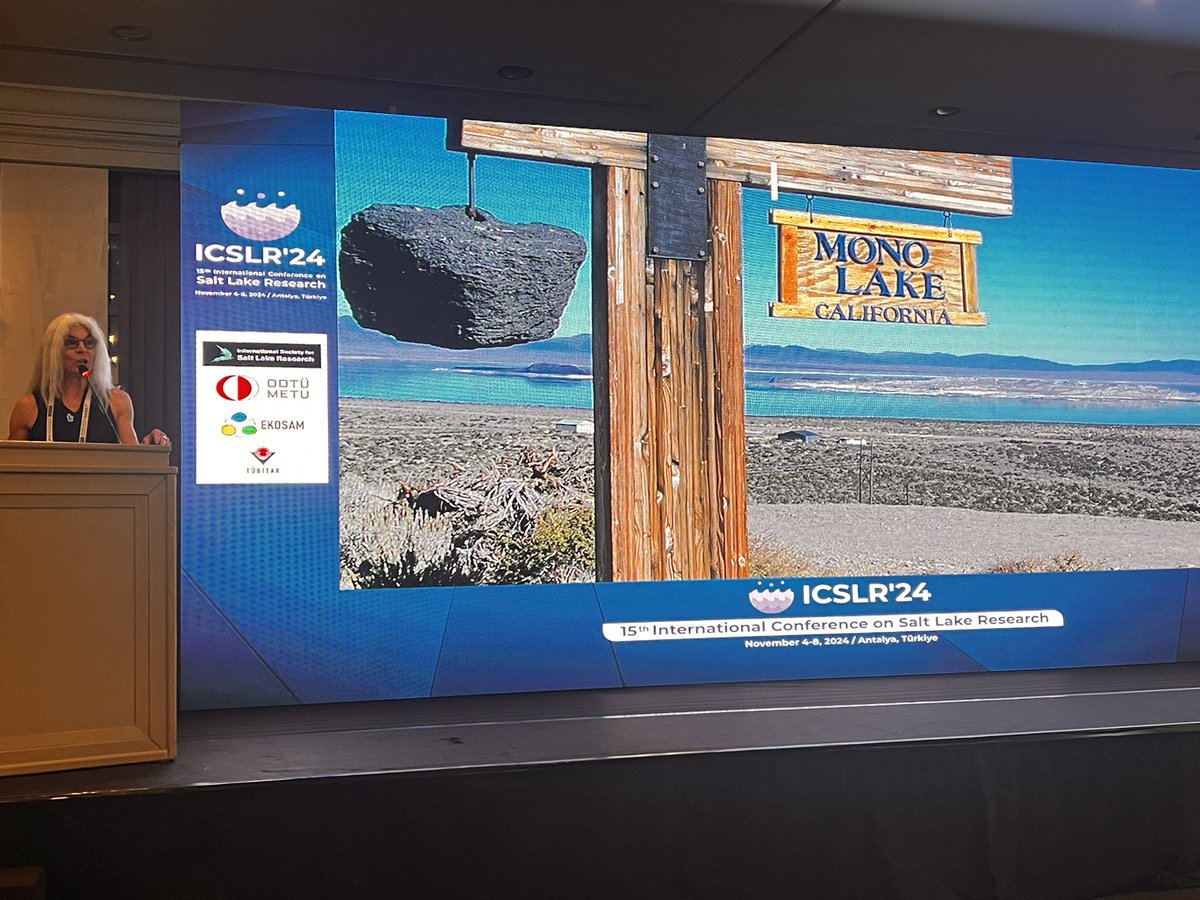 Meryem Beklioglu (@beklioglumeryem) on Twitter photo 1st plenary on ICSLR’24 was by Erik Jeppesen how irrigated agriculture destroy saline lakes in #Türkiye & elsewhere in world Let’s not get too doomed there is hope presented by 2nd plenary in #GreatSaltLakes Utah <a href="/FoGSL/">FRIENDS of GSL</a> achieved great success through education research advocacy 1st plenary on ICSLR’24 was by Erik Jeppesen how irrigated agriculture destroy saline lakes in #Türkiye & elsewhere in world Let’s not get too doomed there is hope presented by 2nd plenary in #GreatSaltLakes Utah <a href="/FoGSL/">FRIENDS of GSL</a> achieved great success through education research advocacy