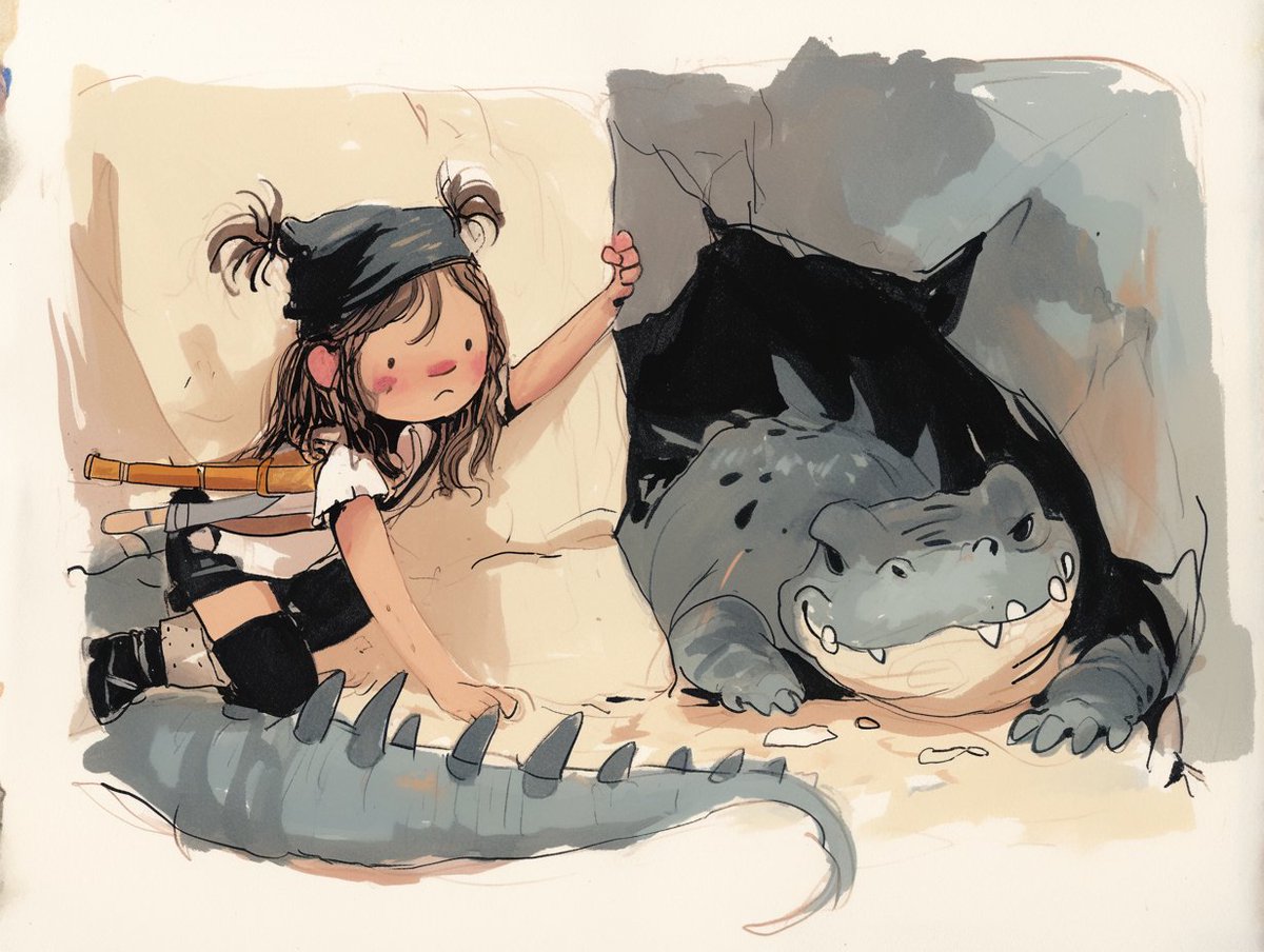 ITV_AI_artist's tweet photo. Ahoy, my fellow pirates! Help me bring Charlotte and the Enchanted Pirate Coin Adventure to life and see if the crocodile is friend or foe.
PLEASE DONATE https://t.co/Q1Rv45ouZP
#PirateAdventure #aidrequest #helpneeded #crowdfunding #crowdfund #indiegogo #indiegogocampaign https://t.co/knf5Mb7NTV