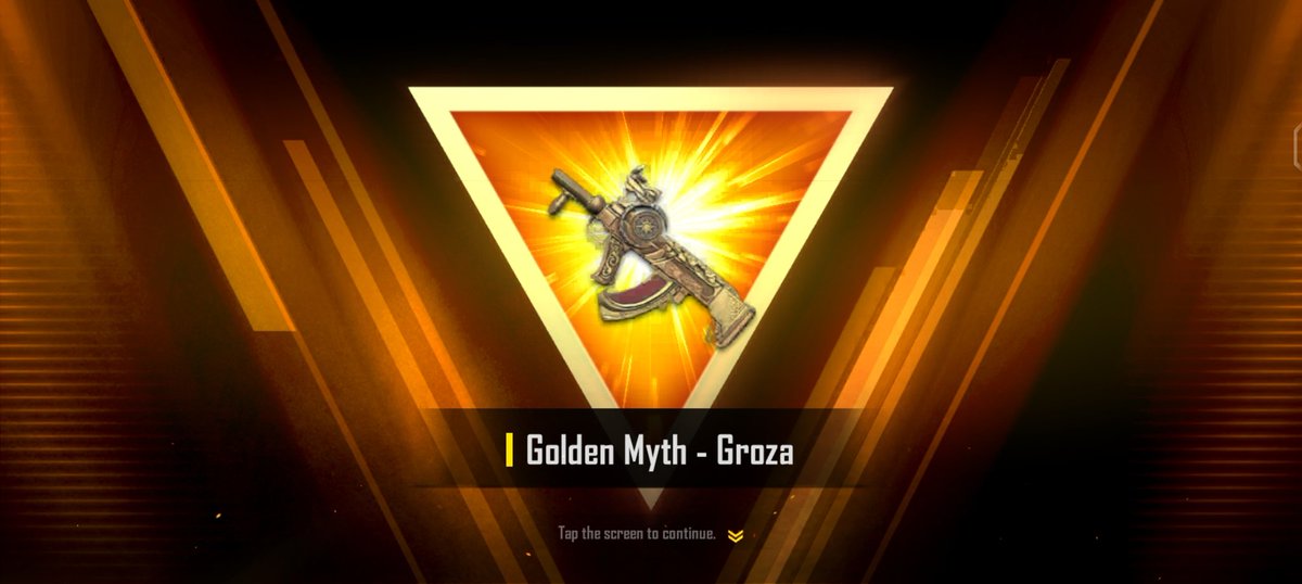 vogerx's tweet photo. I spent 557 chicken medals and got the groza skin 🔥 https://t.co/Ofb1HbQwKg