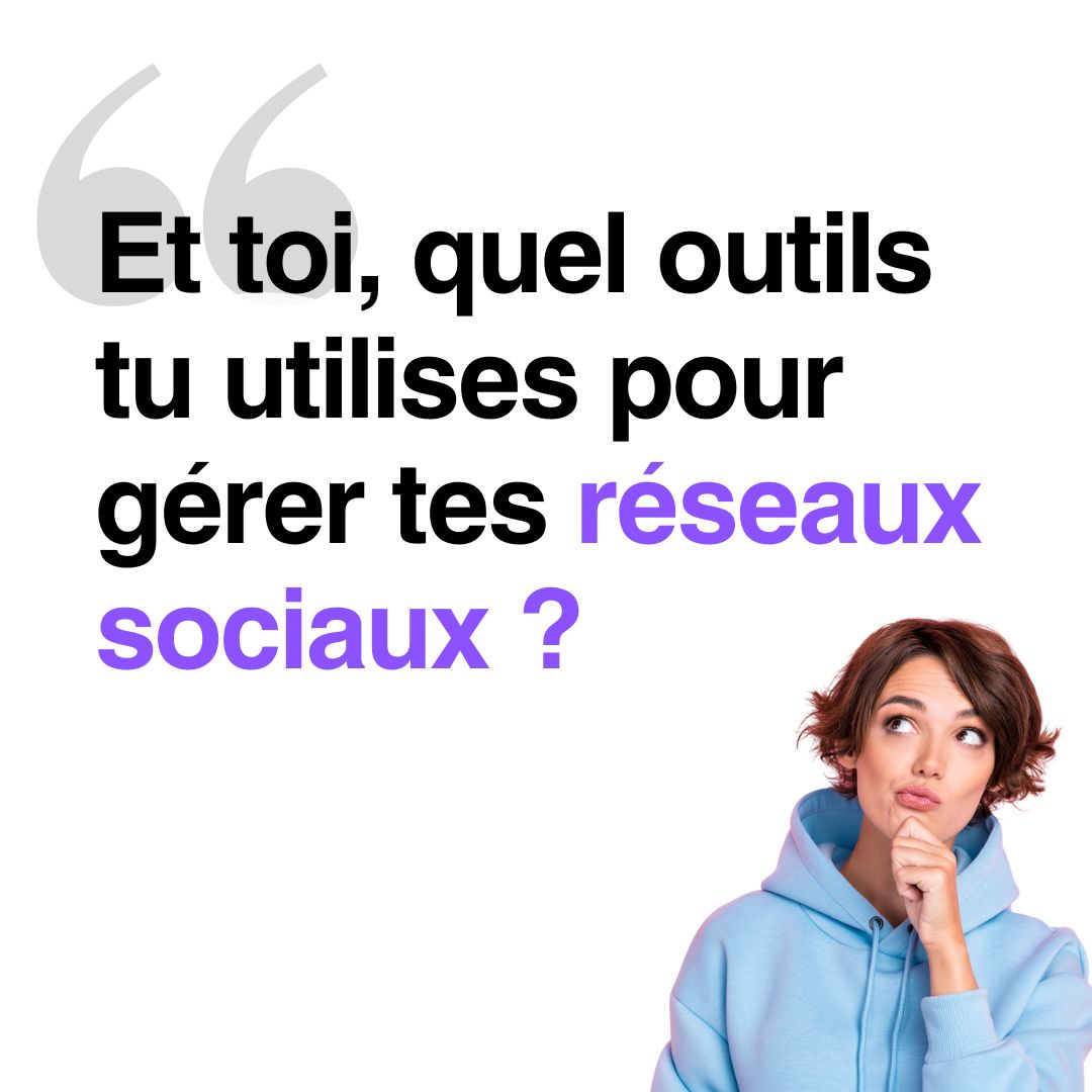 📲 Et toi, tu utilises quels outils pour gérer tes réseaux sociaux ?

Ce serait top si tu pouvais me partager ton expérience, afin de mettre à jour la "Boite à Outils de Community Manager" 2025. 

Cela permettra à chacun d'entre nous de découvrir - peut-être - des sites ou applis