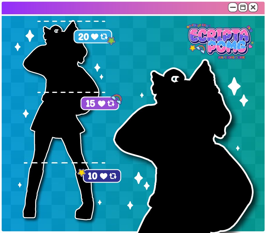 Ecripta_POMG's tweet photo. ▀▄💜Model Reveal💜▄▀

Hola  soy Ecripta POMG✨y he vuelto en forma de tazo (vtuber) para adentrarlos a la era moderna de la nostalgia🌈.

Ayúdame a desbloquear mi modelo con tu rt o like✨

ʚɞ #MXVtuber ʚɞ #ModelReveal ʚɞ #VTuberUprising ʚɞ #VtuberDebut ʚɞ https://t.co/pnVn6HkPzs