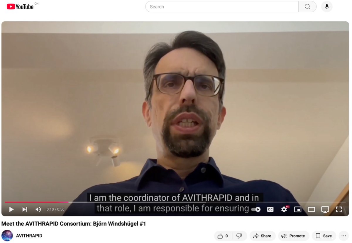 Meet the AVITHRAPID Consortium! Today: Björn Windshügel, lead investigator from the <a href="/FraunhoferITMP/">Fraunhofer ITMP</a> in Hamburg. Check out our short video! 
tinyurl.com/y2n2vkxd

More Info: 
avithrapid.eu
#AVITHRAPID