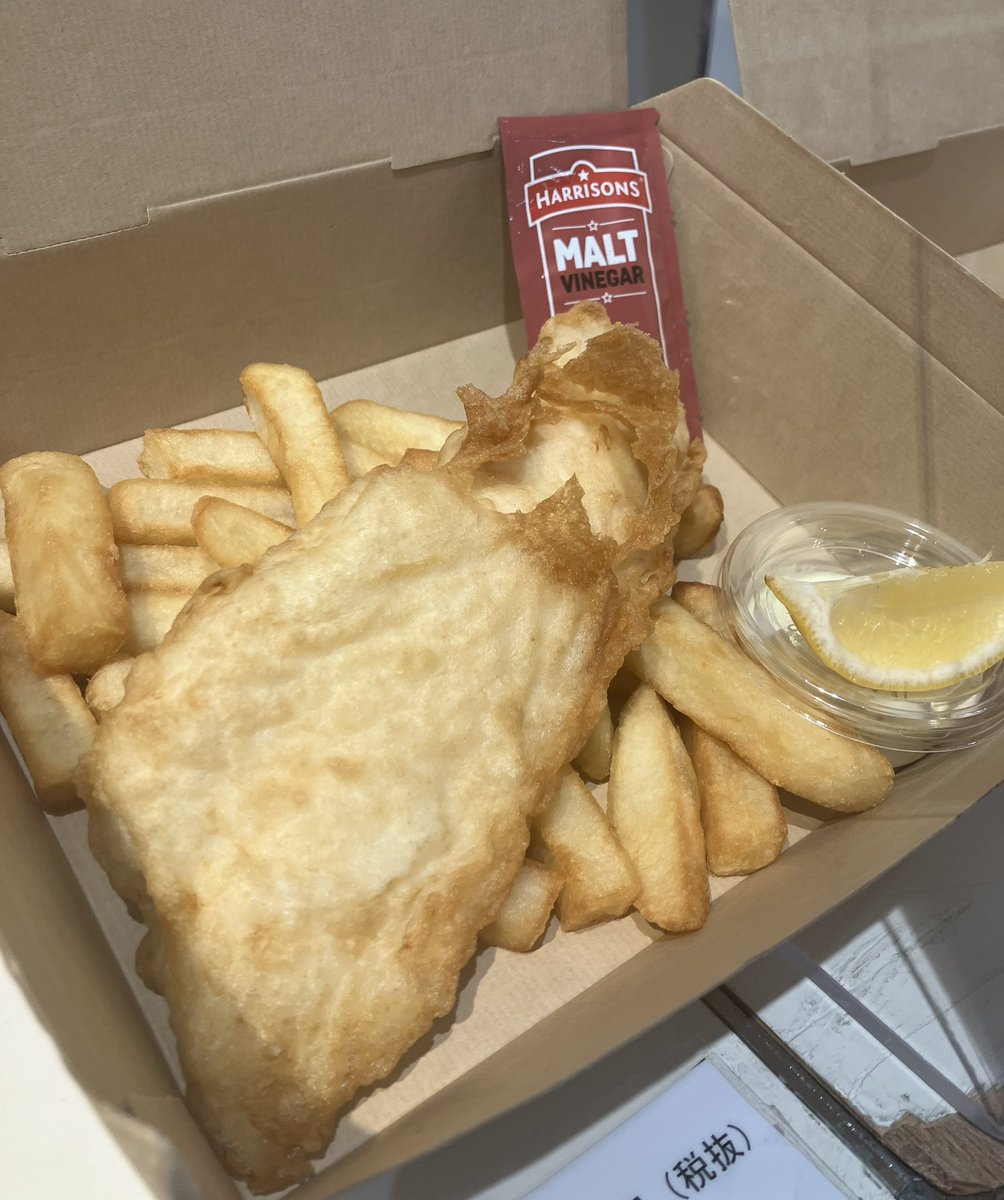 全英フィッシュ&チップス初代チャンピオン🏆ザ・ベイがスコットランド